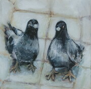 City Pigeons Two (SOLD)