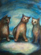 Three Cats (sold)